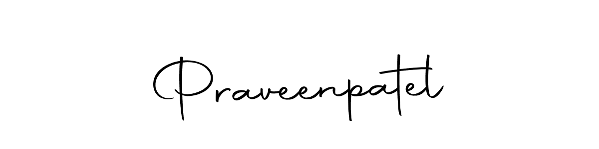 Praveenpatel stylish signature style. Best Handwritten Sign (Autography-DOLnW) for my name. Handwritten Signature Collection Ideas for my name Praveenpatel. Praveenpatel signature style 10 images and pictures png