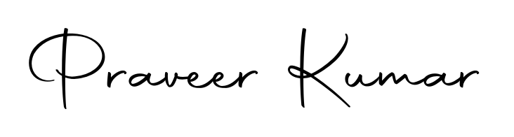 The Autography-DOLnW handwriting style adds charm and authenticity to name Praveer Kumar. A wonderful choice for personal thank-you notes. Praveer Kumar signature style 10 images and pictures png