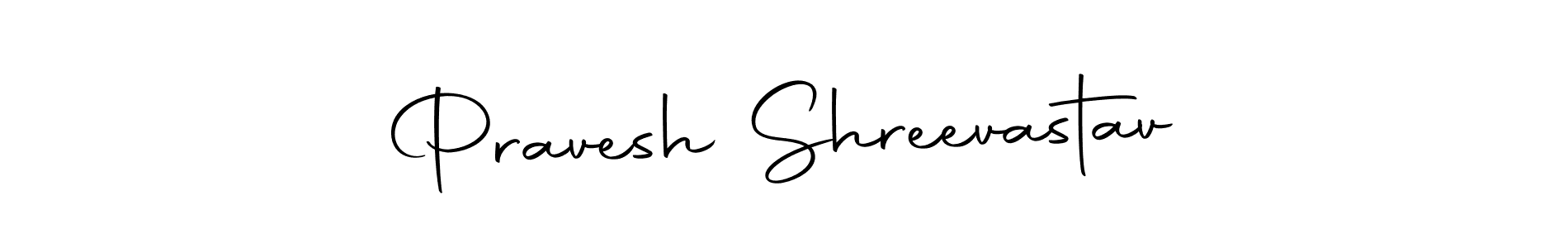 Pravesh Shreevastav stylish signature style. Best Handwritten Sign (Autography-DOLnW) for my name. Handwritten Signature Collection Ideas for my name Pravesh Shreevastav. Pravesh Shreevastav signature style 10 images and pictures png