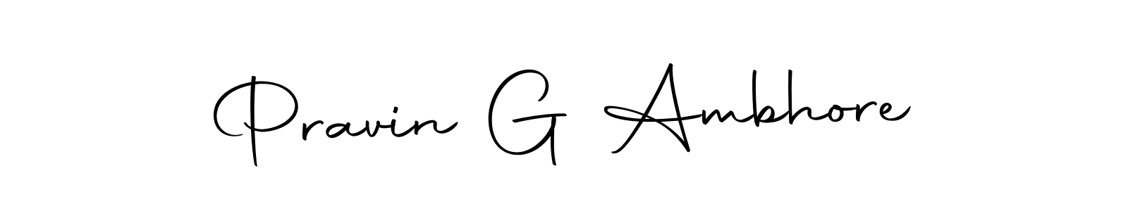 The best way (Autography-DOLnW) to make a short signature is to pick only two or three words in your name. The name Pravin G Ambhore include a total of six letters. For converting this name. Pravin G Ambhore signature style 10 images and pictures png