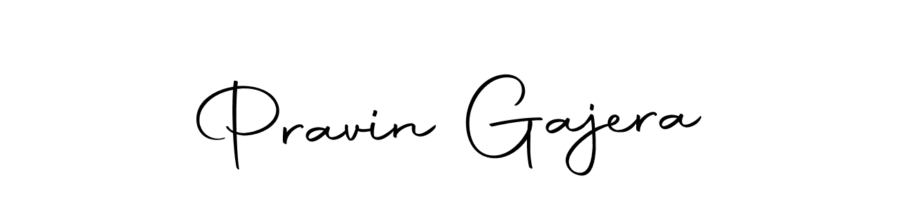 if you are searching for the best signature style for your name Pravin Gajera. so please give up your signature search. here we have designed multiple signature styles  using Autography-DOLnW. Pravin Gajera signature style 10 images and pictures png