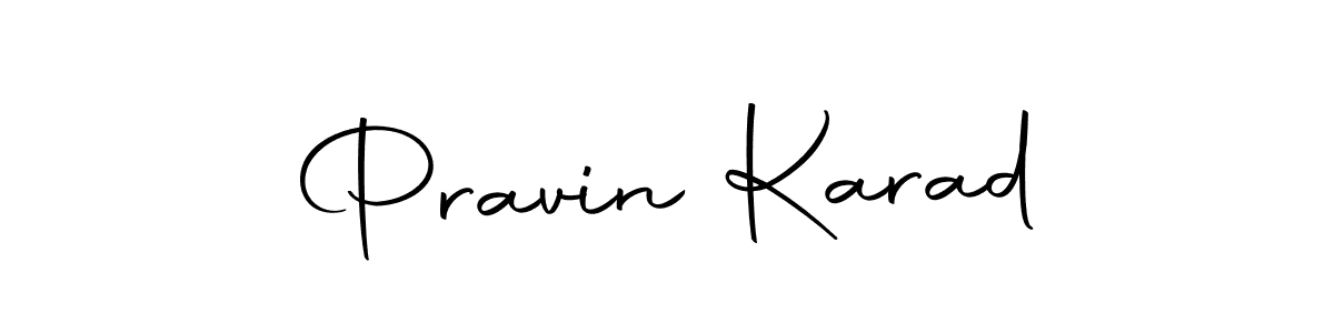 Make a short Pravin Karad signature style. Manage your documents anywhere anytime using Autography-DOLnW. Create and add eSignatures, submit forms, share and send files easily. Pravin Karad signature style 10 images and pictures png
