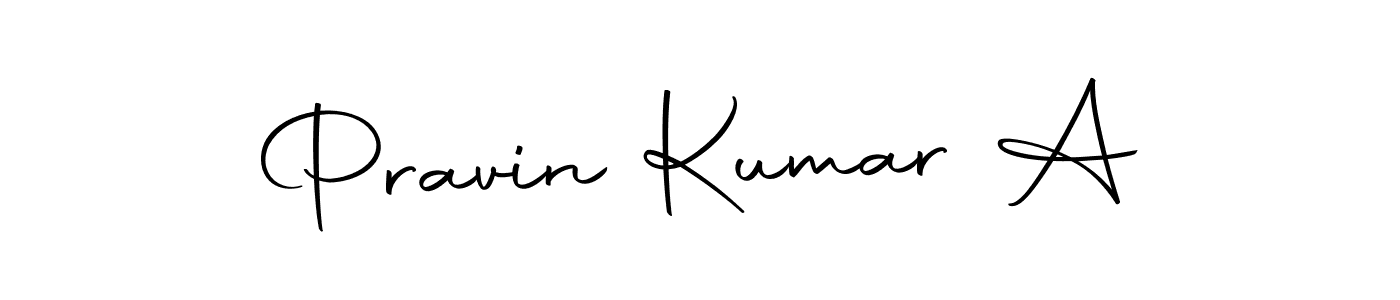 Make a beautiful signature design for name Pravin Kumar A. With this signature (Autography-DOLnW) style, you can create a handwritten signature for free. Pravin Kumar A signature style 10 images and pictures png