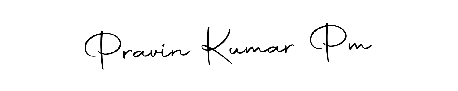 The best way (Autography-DOLnW) to make a short signature is to pick only two or three words in your name. The name Pravin Kumar Pm include a total of six letters. For converting this name. Pravin Kumar Pm signature style 10 images and pictures png