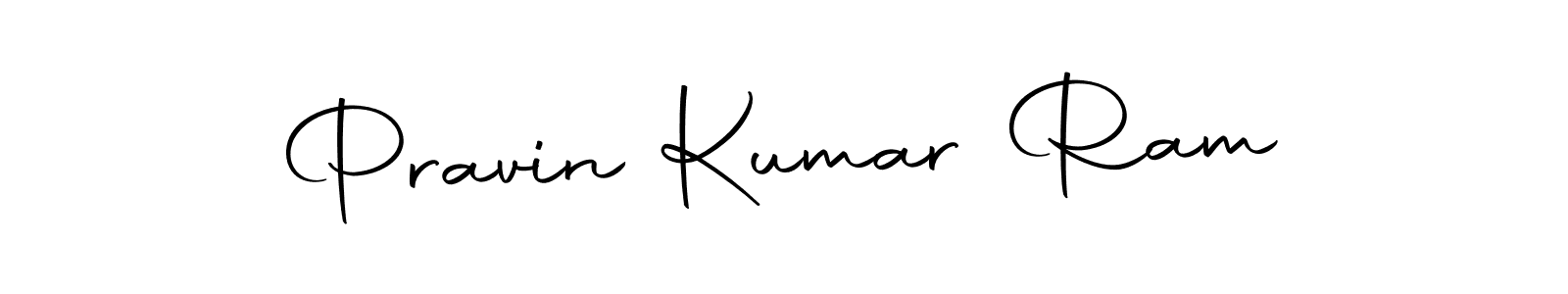 The best way (Autography-DOLnW) to make a short signature is to pick only two or three words in your name. The name Pravin Kumar Ram include a total of six letters. For converting this name. Pravin Kumar Ram signature style 10 images and pictures png