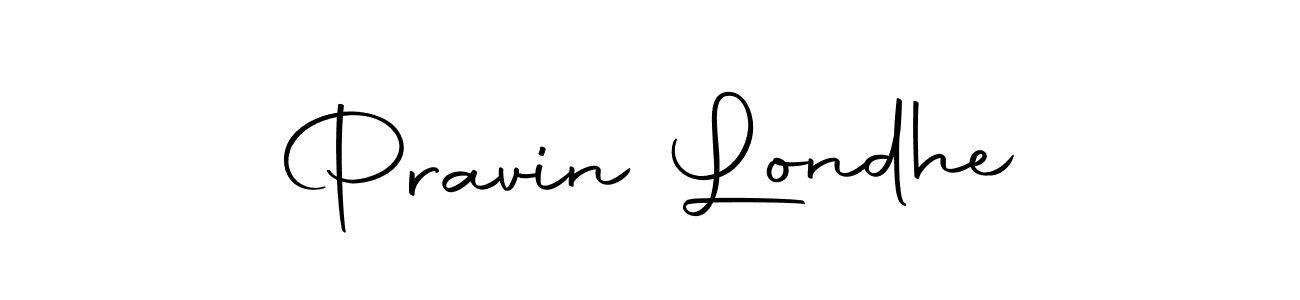 Create a beautiful signature design for name Pravin Londhe. With this signature (Autography-DOLnW) fonts, you can make a handwritten signature for free. Pravin Londhe signature style 10 images and pictures png