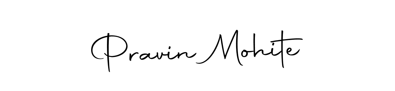 Make a beautiful signature design for name Pravin Mohite. Use this online signature maker to create a handwritten signature for free. Pravin Mohite signature style 10 images and pictures png