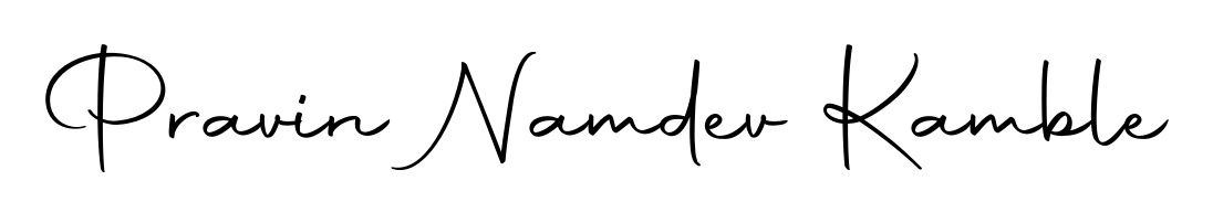 Discover the perfect balance of readability and style for Pravin Namdev Kamble with Autography-DOLnW font. Create your dream signature today. Pravin Namdev Kamble signature style 10 images and pictures png