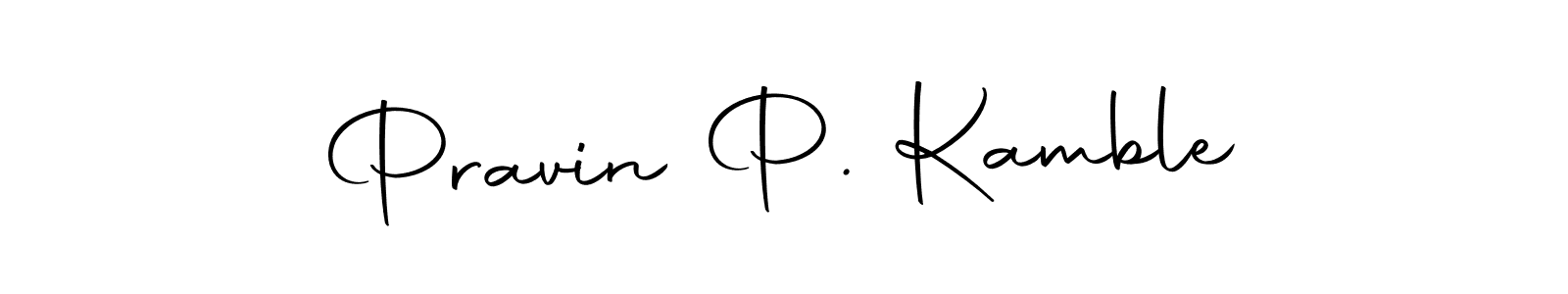 How to make Pravin P. Kamble signature? Autography-DOLnW is a professional autograph style. Create handwritten signature for Pravin P. Kamble name. Pravin P. Kamble signature style 10 images and pictures png