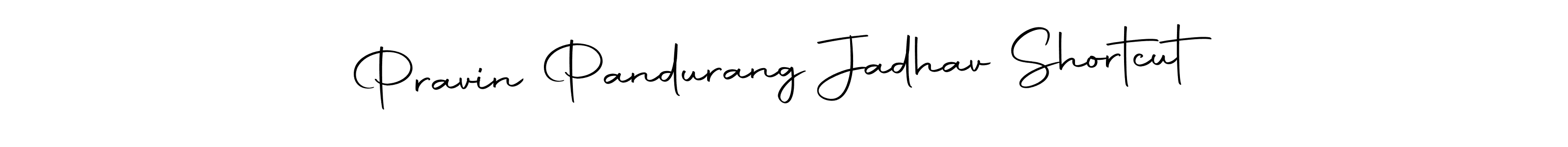 How to make Pravin Pandurang Jadhav Shortcut name signature. Use Autography-DOLnW style for creating short signs online. This is the latest handwritten sign. Pravin Pandurang Jadhav Shortcut signature style 10 images and pictures png