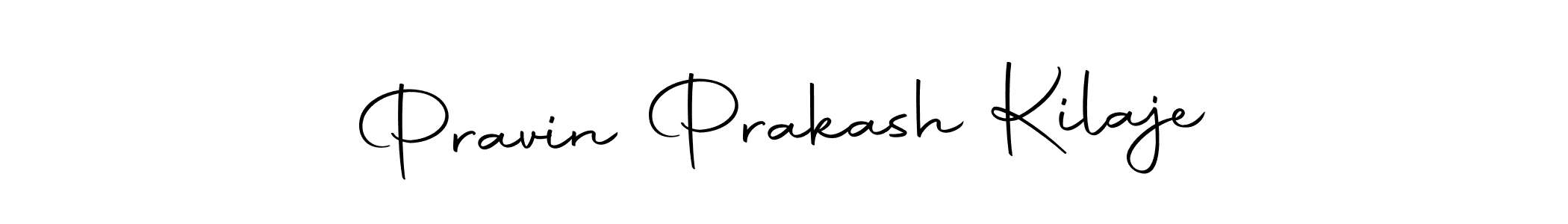 Create a beautiful signature design for name Pravin Prakash Kilaje. With this signature (Autography-DOLnW) fonts, you can make a handwritten signature for free. Pravin Prakash Kilaje signature style 10 images and pictures png