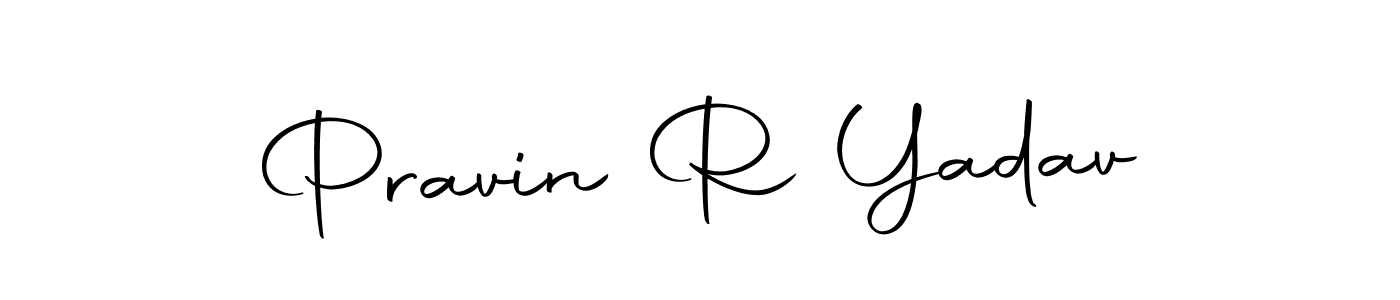 Make a beautiful signature design for name Pravin R Yadav. With this signature (Autography-DOLnW) style, you can create a handwritten signature for free. Pravin R Yadav signature style 10 images and pictures png
