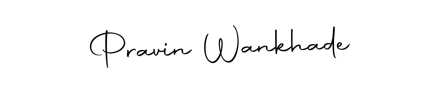 if you are searching for the best signature style for your name Pravin Wankhade. so please give up your signature search. here we have designed multiple signature styles  using Autography-DOLnW. Pravin Wankhade signature style 10 images and pictures png