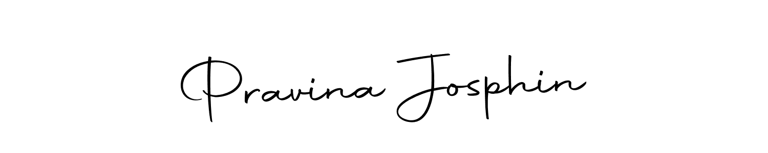 You should practise on your own different ways (Autography-DOLnW) to write your name (Pravina Josphin) in signature. don't let someone else do it for you. Pravina Josphin signature style 10 images and pictures png