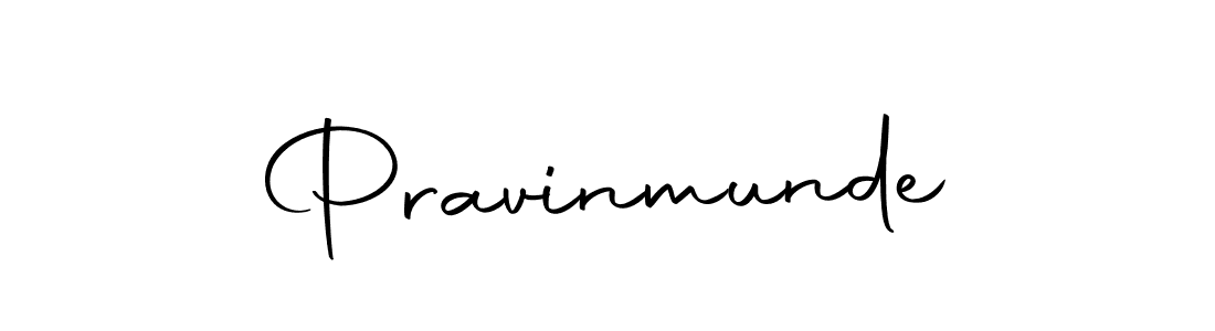 How to make Pravinmunde name signature. Use Autography-DOLnW style for creating short signs online. This is the latest handwritten sign. Pravinmunde signature style 10 images and pictures png