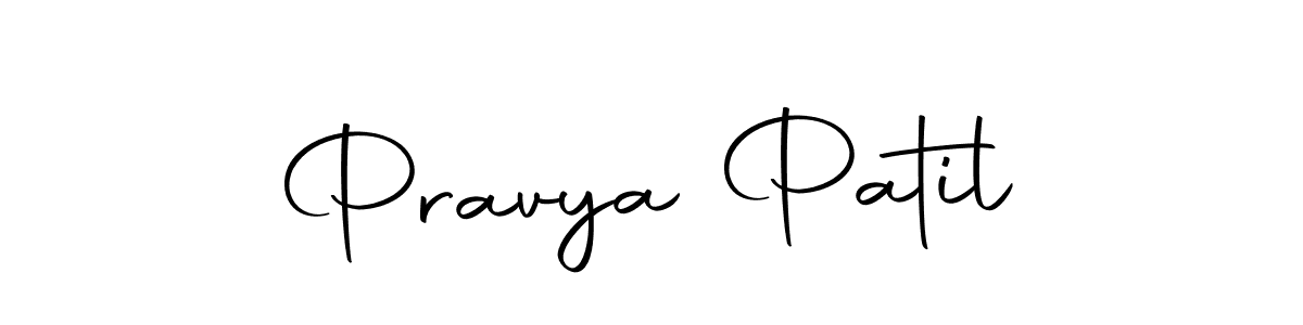 Make a beautiful signature design for name Pravya Patil. Use this online signature maker to create a handwritten signature for free. Pravya Patil signature style 10 images and pictures png