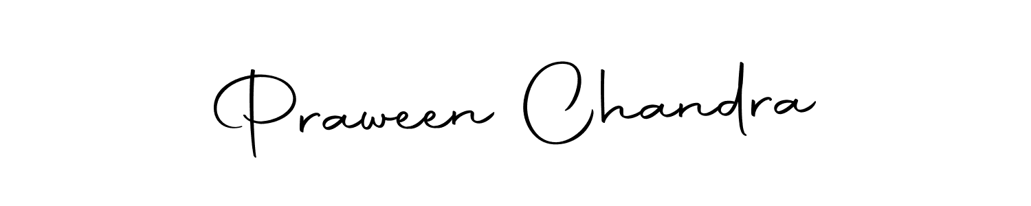 Praween Chandra stylish signature style. Best Handwritten Sign (Autography-DOLnW) for my name. Handwritten Signature Collection Ideas for my name Praween Chandra. Praween Chandra signature style 10 images and pictures png
