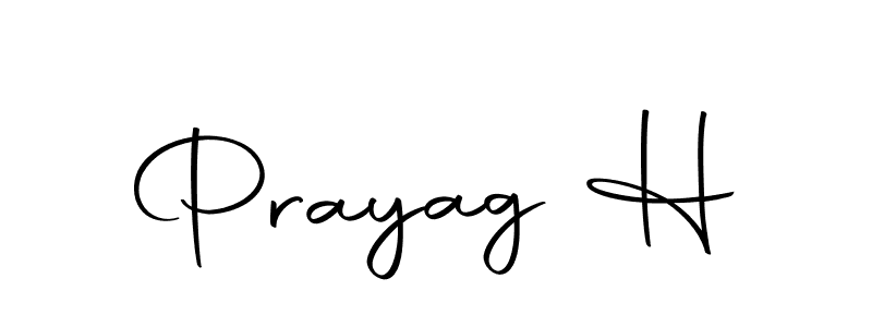 Make a beautiful signature design for name Prayag H. With this signature (Autography-DOLnW) style, you can create a handwritten signature for free. Prayag H signature style 10 images and pictures png