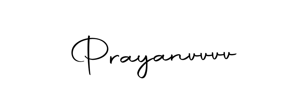 Use a signature maker to create a handwritten signature online. With this signature software, you can design (Autography-DOLnW) your own signature for name Prayanvvvv. Prayanvvvv signature style 10 images and pictures png