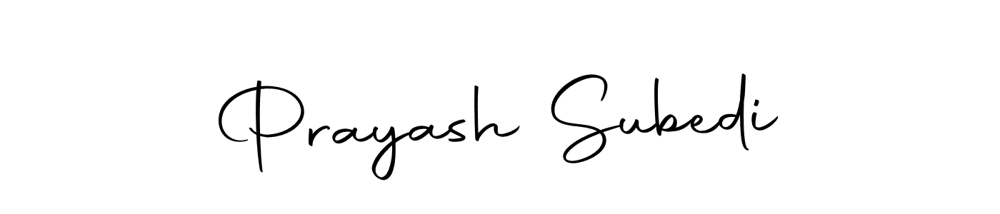 Make a beautiful signature design for name Prayash Subedi. With this signature (Autography-DOLnW) style, you can create a handwritten signature for free. Prayash Subedi signature style 10 images and pictures png