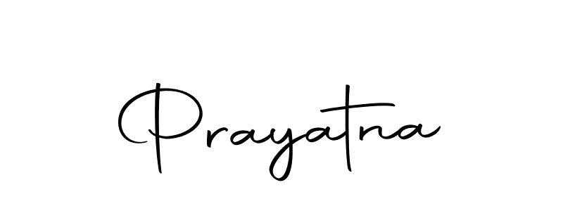 You can use this online signature creator to create a handwritten signature for the name Prayatna. This is the best online autograph maker. Prayatna signature style 10 images and pictures png