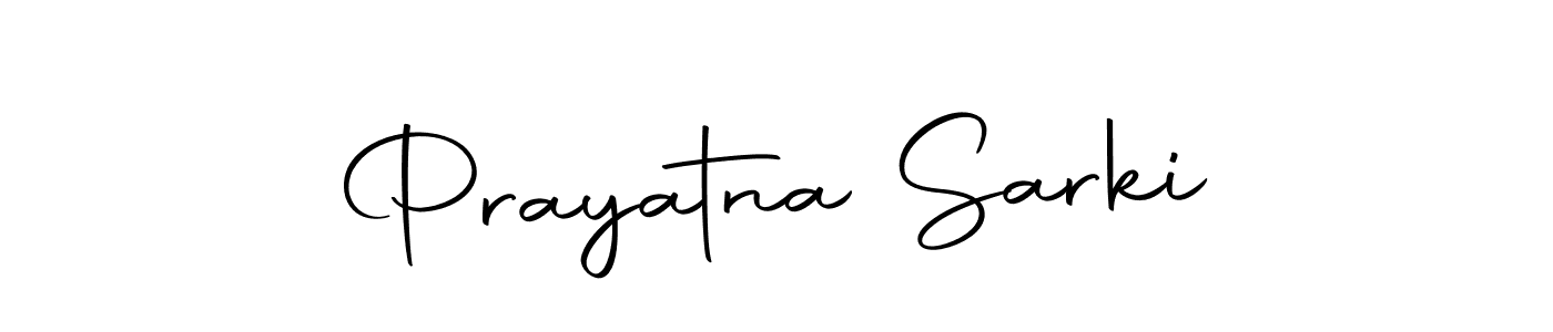 Use a signature maker to create a handwritten signature online. With this signature software, you can design (Autography-DOLnW) your own signature for name Prayatna Sarki. Prayatna Sarki signature style 10 images and pictures png