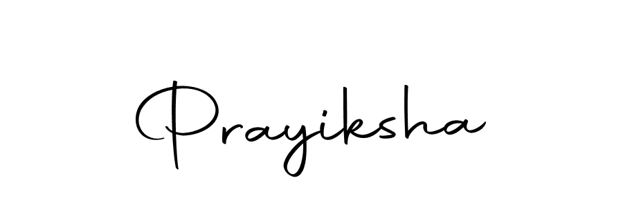 Design your own signature with our free online signature maker. With this signature software, you can create a handwritten (Autography-DOLnW) signature for name Prayiksha. Prayiksha signature style 10 images and pictures png