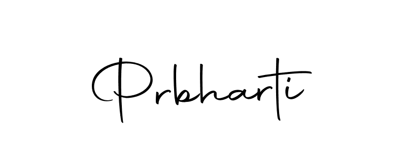 The best way (Autography-DOLnW) to make a short signature is to pick only two or three words in your name. The name Prbharti include a total of six letters. For converting this name. Prbharti signature style 10 images and pictures png