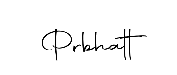 Prbhatt stylish signature style. Best Handwritten Sign (Autography-DOLnW) for my name. Handwritten Signature Collection Ideas for my name Prbhatt. Prbhatt signature style 10 images and pictures png