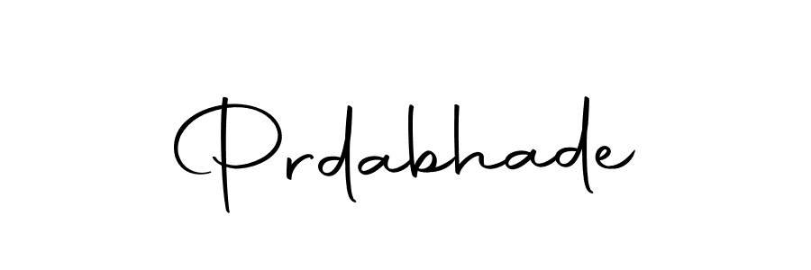 Similarly Autography-DOLnW is the best handwritten signature design. Signature creator online .You can use it as an online autograph creator for name Prdabhade. Prdabhade signature style 10 images and pictures png