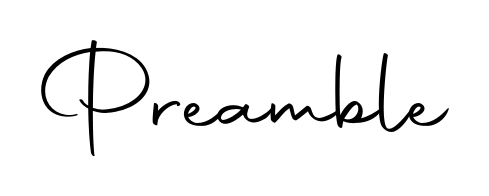 Make a beautiful signature design for name Preamble. With this signature (Autography-DOLnW) style, you can create a handwritten signature for free. Preamble signature style 10 images and pictures png