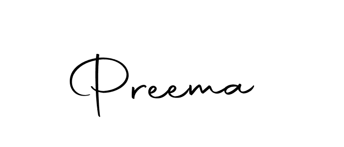 How to make Preema  signature? Autography-DOLnW is a professional autograph style. Create handwritten signature for Preema  name. Preema  signature style 10 images and pictures png