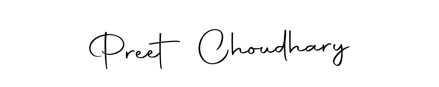 Also we have Preet Choudhary name is the best signature style. Create professional handwritten signature collection using Autography-DOLnW autograph style. Preet Choudhary signature style 10 images and pictures png