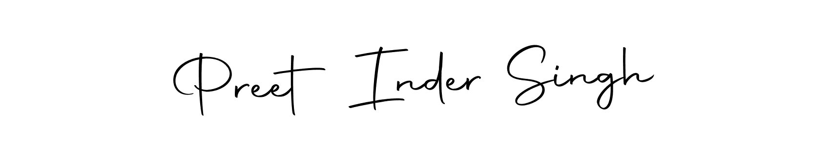 Make a beautiful signature design for name Preet Inder Singh. Use this online signature maker to create a handwritten signature for free. Preet Inder Singh signature style 10 images and pictures png
