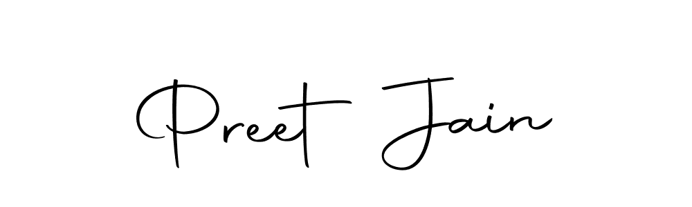 Make a beautiful signature design for name Preet Jain. With this signature (Autography-DOLnW) style, you can create a handwritten signature for free. Preet Jain signature style 10 images and pictures png