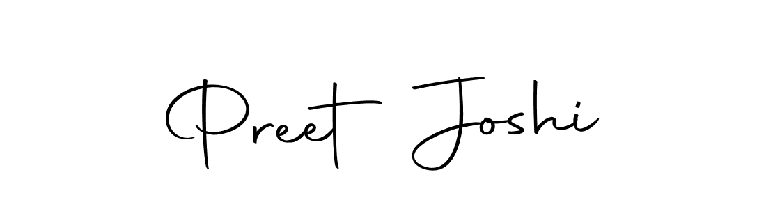 How to make Preet Joshi name signature. Use Autography-DOLnW style for creating short signs online. This is the latest handwritten sign. Preet Joshi signature style 10 images and pictures png