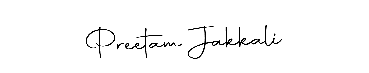 Here are the top 10 professional signature styles for the name Preetam Jakkali. These are the best autograph styles you can use for your name. Preetam Jakkali signature style 10 images and pictures png