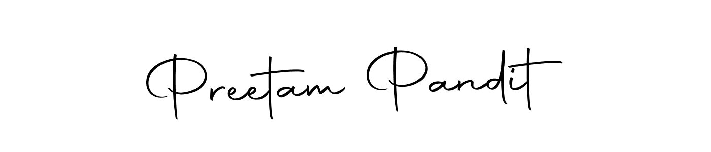 Make a short Preetam Pandit signature style. Manage your documents anywhere anytime using Autography-DOLnW. Create and add eSignatures, submit forms, share and send files easily. Preetam Pandit signature style 10 images and pictures png