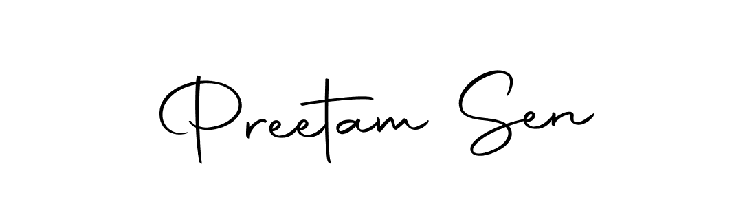 Also we have Preetam Sen name is the best signature style. Create professional handwritten signature collection using Autography-DOLnW autograph style. Preetam Sen signature style 10 images and pictures png