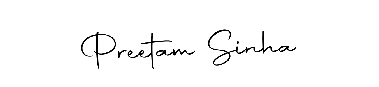 How to make Preetam Sinha signature? Autography-DOLnW is a professional autograph style. Create handwritten signature for Preetam Sinha name. Preetam Sinha signature style 10 images and pictures png