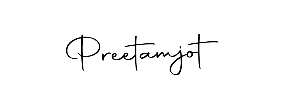 Design your own signature with our free online signature maker. With this signature software, you can create a handwritten (Autography-DOLnW) signature for name Preetamjot. Preetamjot signature style 10 images and pictures png