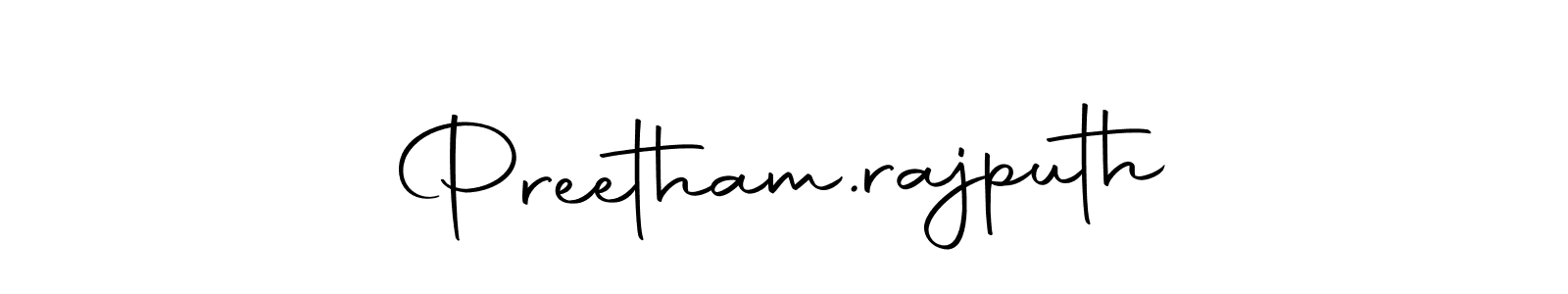 Use a signature maker to create a handwritten signature online. With this signature software, you can design (Autography-DOLnW) your own signature for name Preetham.rajputh. Preetham.rajputh signature style 10 images and pictures png