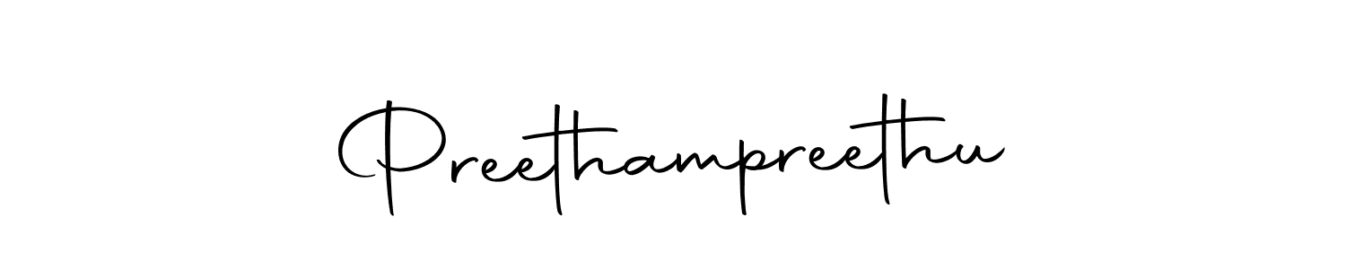 You should practise on your own different ways (Autography-DOLnW) to write your name (Preethampreethu) in signature. don't let someone else do it for you. Preethampreethu signature style 10 images and pictures png