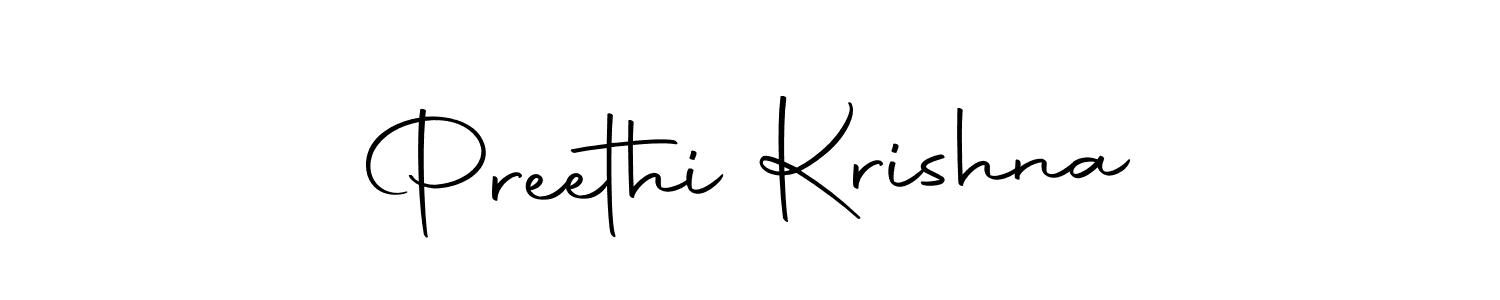 Make a beautiful signature design for name Preethi Krishna. Use this online signature maker to create a handwritten signature for free. Preethi Krishna signature style 10 images and pictures png