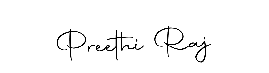 Design your own signature with our free online signature maker. With this signature software, you can create a handwritten (Autography-DOLnW) signature for name Preethi Raj. Preethi Raj signature style 10 images and pictures png