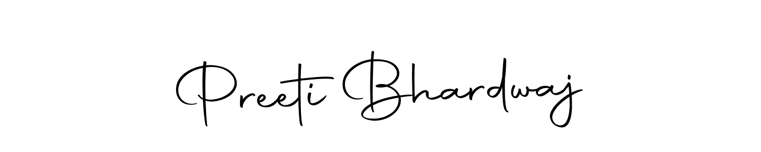 Make a beautiful signature design for name Preeti Bhardwaj. Use this online signature maker to create a handwritten signature for free. Preeti Bhardwaj signature style 10 images and pictures png