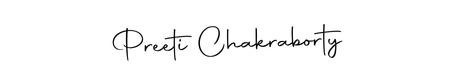 It looks lik you need a new signature style for name Preeti Chakraborty. Design unique handwritten (Autography-DOLnW) signature with our free signature maker in just a few clicks. Preeti Chakraborty signature style 10 images and pictures png