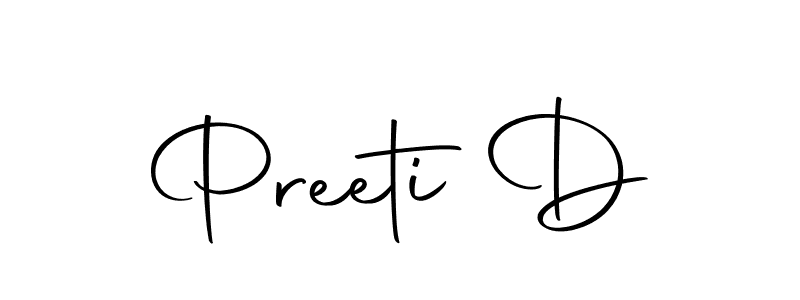 You can use this online signature creator to create a handwritten signature for the name Preeti D. This is the best online autograph maker. Preeti D signature style 10 images and pictures png