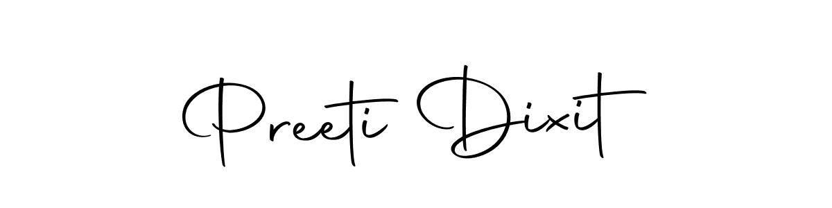 Use a signature maker to create a handwritten signature online. With this signature software, you can design (Autography-DOLnW) your own signature for name Preeti Dixit. Preeti Dixit signature style 10 images and pictures png