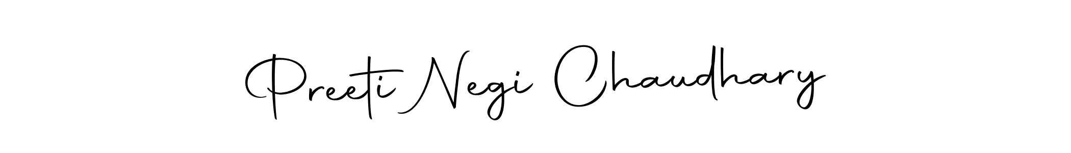 It looks lik you need a new signature style for name Preeti Negi Chaudhary. Design unique handwritten (Autography-DOLnW) signature with our free signature maker in just a few clicks. Preeti Negi Chaudhary signature style 10 images and pictures png